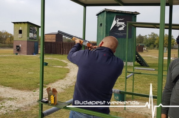 clay pigeon shooting budapest