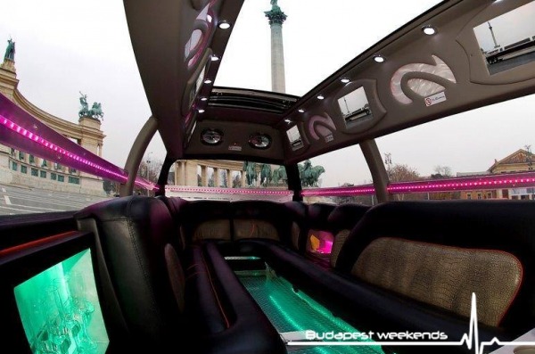 budapest hummer daddy limo